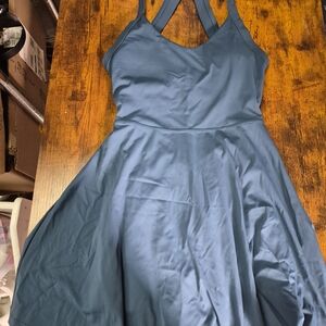 HALARA Strapless Dress in Deep Blue